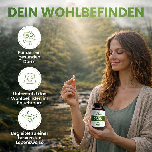 Pure DARM – Probiotika Kapseln mit Inulin für die Darmgesundheit | Pure Mastery®
