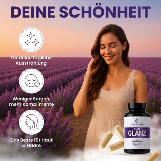 Pure Mastery® - Pure Glanz Nährstoffkomplex mit Biotin