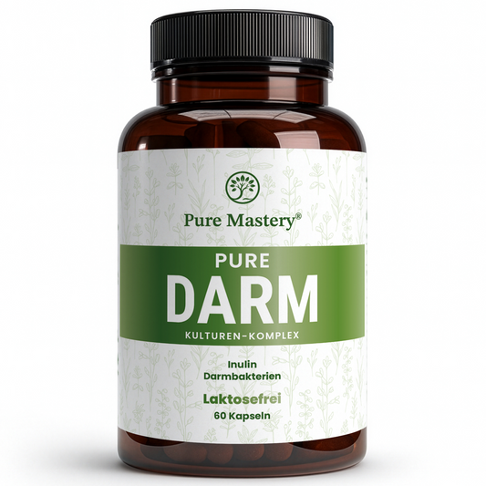 Pure DARM – Probiotika Kapseln mit Inulin für die Darmgesundheit | Pure Mastery®