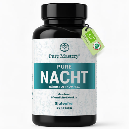Pure Mastery® - Pure Nacht Nährstoffkomplex mit Melatonin