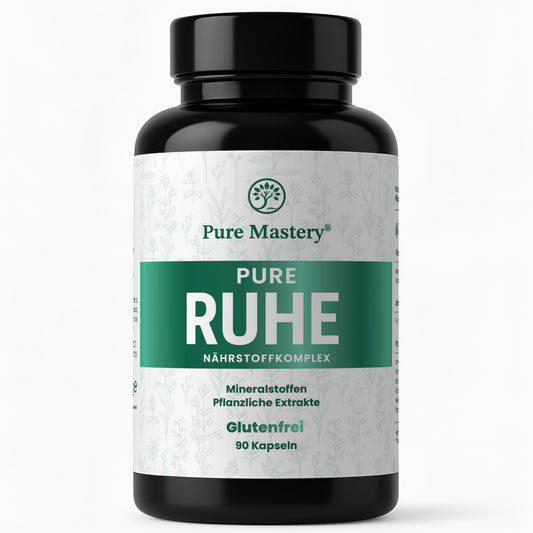 Pure Mastery® - Pure Ruhe Nährstoffkomplex mit mit pflanzliche Extrakte