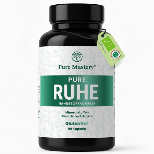 Pure Mastery® - Pure Ruhe Nährstoffkomplex mit mit pflanzliche Extrakte